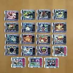 流星のロックマン3　ノイズ改造ギア　8枚まとめ売り　専用ケース付き 流星のロックマン3 ノイズ改造ギア 8枚まとめ売り 専用ケース付き