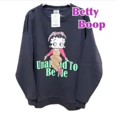 トレーナー ベティちゃん BettyBoop 裏起毛 スウェット オーバーサイズ