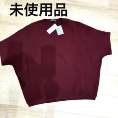 未使用 タグ付き MinoriTY サマーニット ドルマンスリーブ S