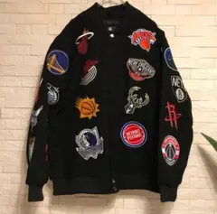 NBA スタジャン XXL ジースリー スタジアムジャケット ワッペン bboy