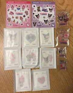 amuse マイメロ クロミ ステッカー セット アミューズ