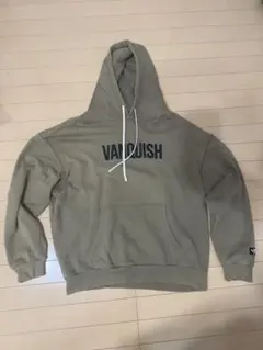 VANQUISH カーキー　フード付きパーカー MEDIUMのサムネイル