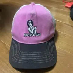 FUCKING AWESOME ピンク メッシュキャップのサムネイル