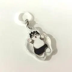 モフサンド サンリオ ふらっとめじるしアクセサリー　バットばつ丸