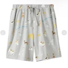 gelato pique ジェラート ピケ DOG柄 ハーフパンツ 接触冷感