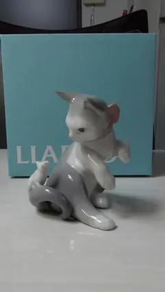 LLADRO　リヤドロ　【驚いた仔猫ちゃん】5　リアドロ　インテリア　Ｌ826