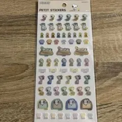スヌーピー　ぷっくりシール