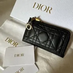 【コメント割！】Diorレディディオール　フラグメントケースミニ財布カードケース
