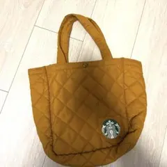 スターバックス　キルティングトートバッグ