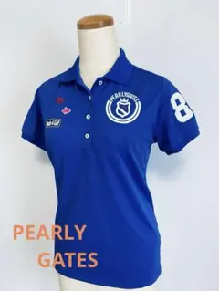 美品　PEARLY GATES ゴルフレディースポロシャツ サイズ１（大きめM）