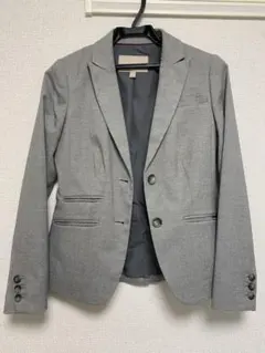 BANANA REPUBLIC テーラードジャケット グレー サイズ0のサムネイル