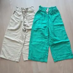 キッズ gu ジーユー 女の子 110cm パンツ ズボン まとめ売り