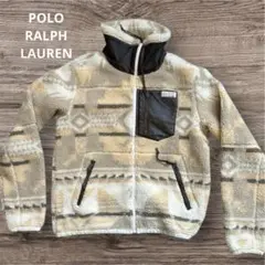 オルテガ柄 ポロラルフローレン 羊革 ラムレザー polo ボアフリース RRL