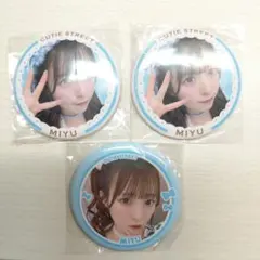 CUTIE STREET　梅田みゆ　缶バッジ