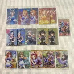 ウマ娘 ツインウエハース カード まとめ売り ステイゴールド サイン入り