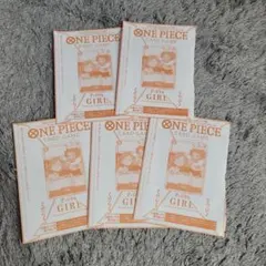 ワンピースカード 少女 P-096 プロモ パラレル 5枚