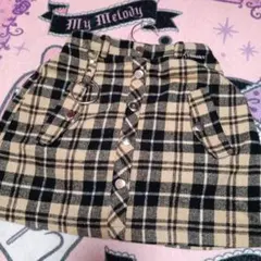 LTXC チェック柄スカート パンツ150ラブトキ♥