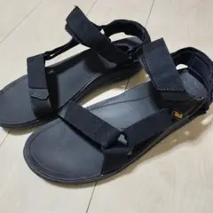 Teva ブラック ハリケーンサンダル 28cm