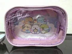 すみっコくじ　すみっコぐらし　クリアポーチ　星空さんぽ　集合