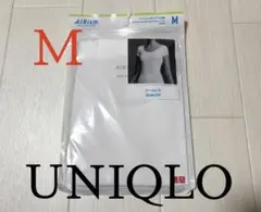 ●新品未開封●ユニクロレディース●エアリズムシームレス半袖Tシャツ●ホワイト・M