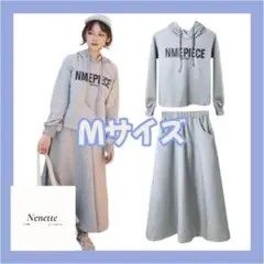 毎日様専用【M グレーXLブラック】セットアップ