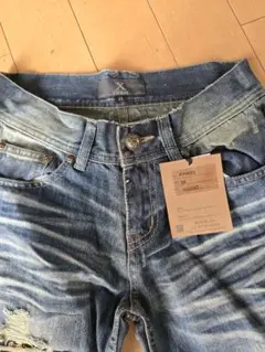 Xfrm Size28 新品未使用 ストレートジーンズ 28 インディゴ