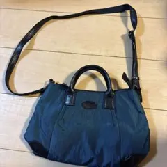 IBIZAレディースダークグリーン ショルダーバッグ