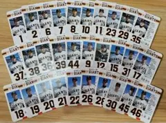 希少】タカラ プロ野球カード 読売 巨人軍 ジャイアンツ 昭和60年度 全