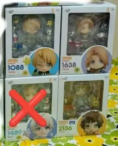 ヘタリア ねんどろいど イタリア ドイツ 日本 ロマーノ プロイセン