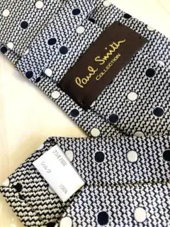Paul Smith ドット柄 シルク100% イタリアン製ネクタイ 新品未使用