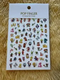 キャラクターのネイルシール