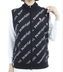 新品PEARLY GATES サイズ1カシミヤ混総柄ニットベスト ¥37.400