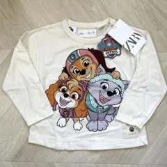 【新品タグ付き】 ZARA パウパトロール 長袖Tシャツ