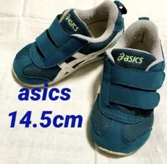 アシックス　ベビー　シューズ　フォレストグリーン　14.5cm
