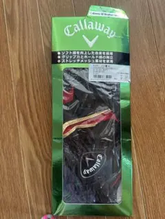 Callaway All Weather Glove 16 JM L 黒/赤