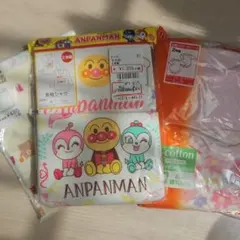 ベビー　肌着　アンパンマン ロンパース　シャツ　腹巻き　80 90