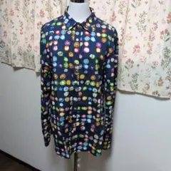 美品★Desigual カラフルドット柄 長袖シャツのサムネイル