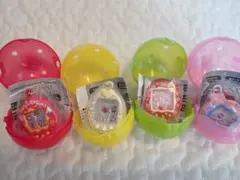 たまごっち　シャカシャカチャームコレクション3 4点セット