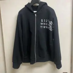 Masion Margiela 5zip ハの字 パーカー ブラック 48 - メルカリ
