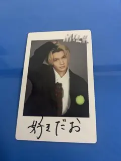 M!LK SMILE POP 佐野勇斗 チェキトレカ