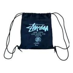 STUSSY ブラック ナップサックのサムネイル