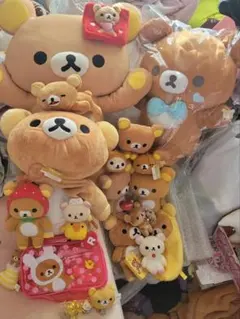 平成レトロ　リラックマ　当時物　ぬいぐるみ　マスコット　色々　最新リラッくじ含