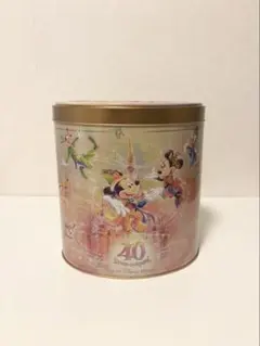 ディズニー 40周年 缶