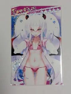 ボンバーガール グリムアロエ 水着 ピンク カードコネクト ホロ レア 2