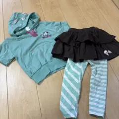 未使用　ヴァネロペ　パーカー　スカート　パンツ110
