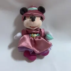 Disney☆ディズニーシー☆22周年ミニーマウスぬいぐるみバッジ☆