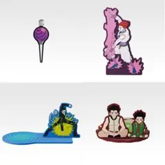 一番くじ HUNTER×HUNTER J賞 ラバーコレクション 4種セット