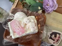 doro studio うさぎ ピンククッキー ケーキ アイス ドロ スクイーズ