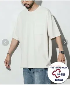 ヘビーウェイト クルーネック ピグメント ポケットTシャツ　丸胴　10.5ozのサムネイル