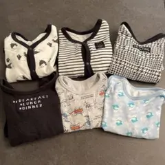 ロンパース6枚セット 80cm